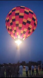 Hot air balloon riding का आनंद ले सकते हैं पर्यटक, बिजनौर वासी